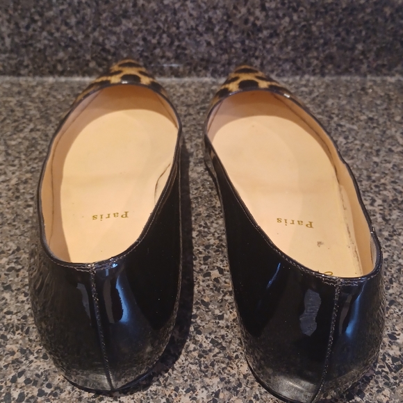 Christian louboutin leopord degrade ballet flats - Picture 3 of 5